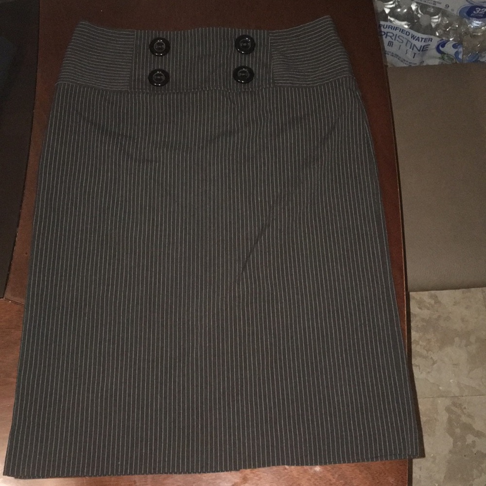 Black and white skirt
